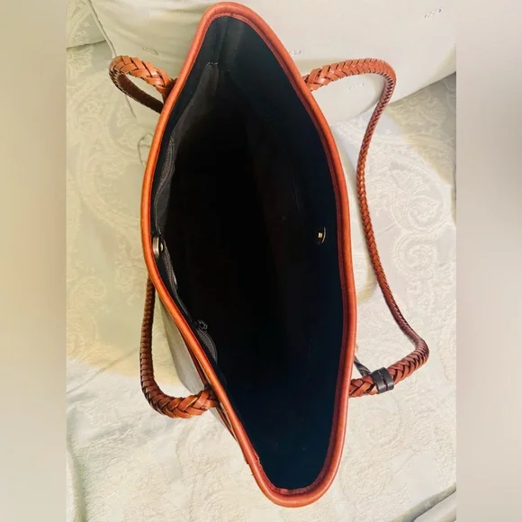 Brighton Black and Brown Tote Bag - Picture 8 of 16